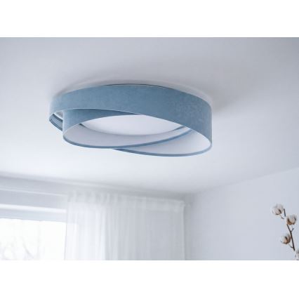 Plafoniera LED GALAXY MODERN LED/24W/230V Ø 55 cm blu