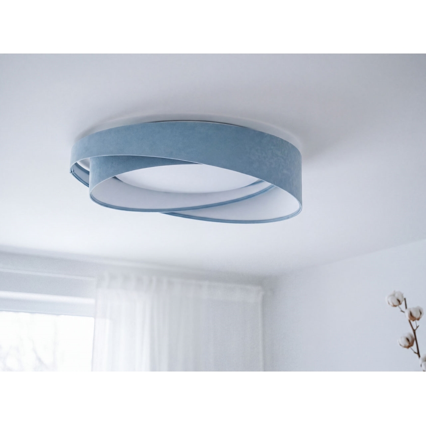 Plafoniera LED GALAXY MODERN LED/24W/230V Ø 55 cm blu