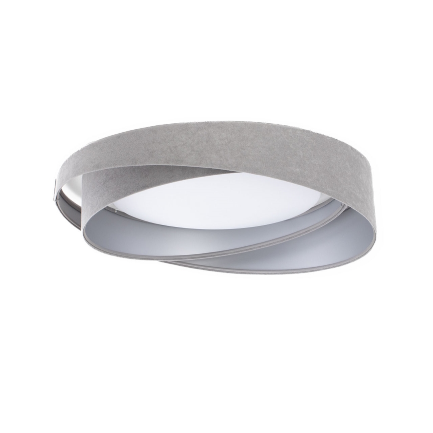 Plafoniera LED GALAXY MODERN LED/24W/230V Ø 55 cm grigio/argento