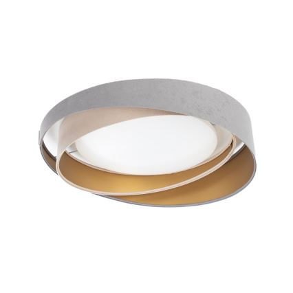 Plafoniera LED GALAXY MODERN LED/24W/230V Ø 55 cm grigio/beige/oro