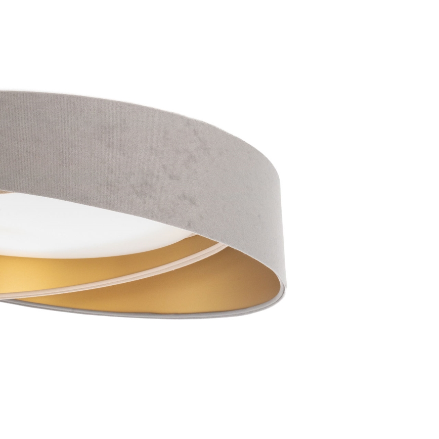 Plafoniera LED GALAXY MODERN LED/24W/230V Ø 55 cm grigio/beige/oro