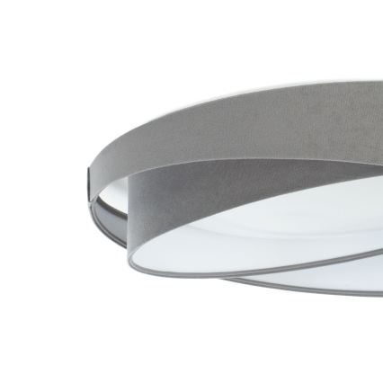 Plafoniera LED GALAXY MODERN LED/24W/230V Ø 55 cm grigio/bianco