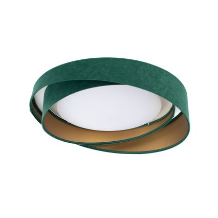 Plafoniera LED GALAXY MODERN LED/24W/230V Ø 55 cm verde/oro