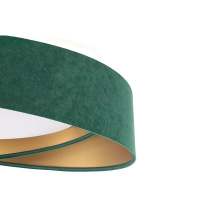 Plafoniera LED GALAXY MODERN LED/24W/230V Ø 55 cm verde/oro