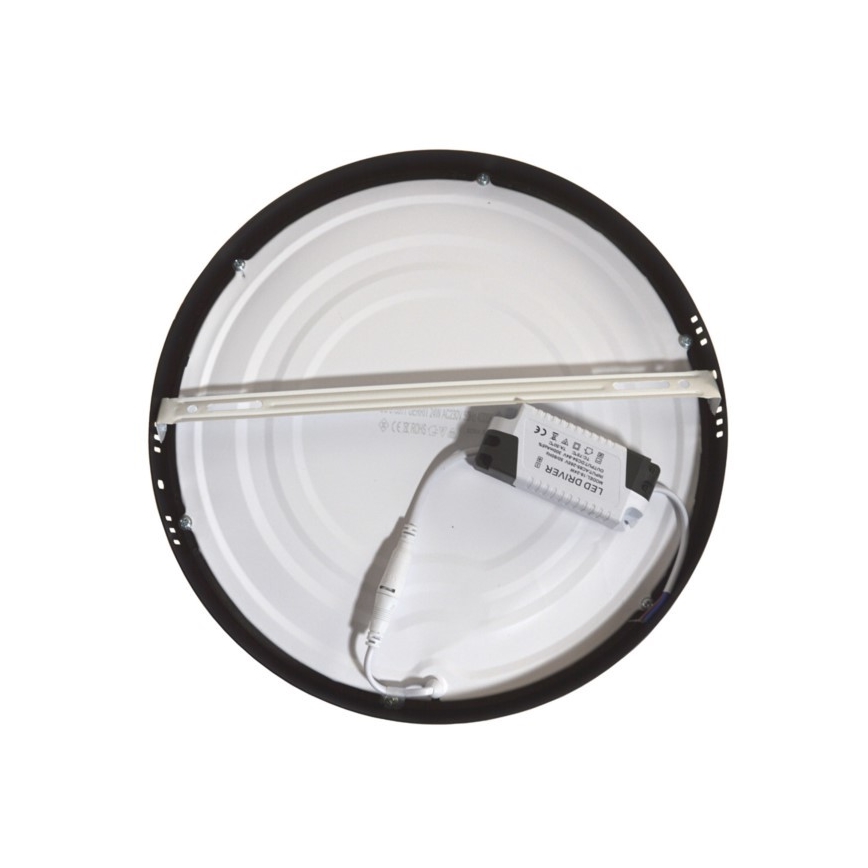 Plafoniera LED GERRIT LED/24W/230V 4000K nero