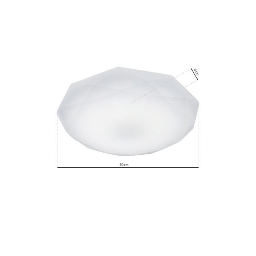 Plafoniera LED HEX LED/24W/230V