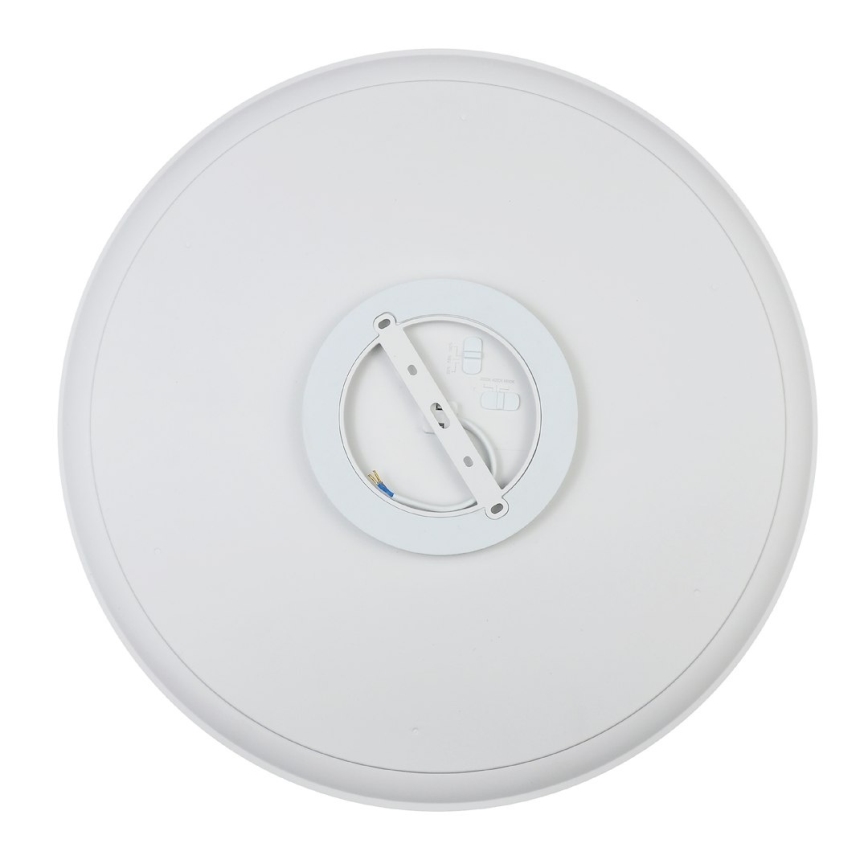 Plafoniera LED HUGO LED/16/24/32W/230V 3000/4000/6500K Ø 37 cm IP54 nera