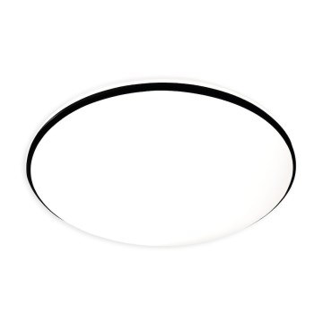 Plafoniera LED HUGO LED/21/32/42W/230V 3000/4000/6500K Ø 45 cm IP54 nero