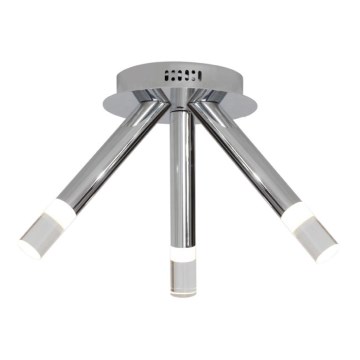 Plafoniera LED ICE 3xLED/5W/230V cromo lucido