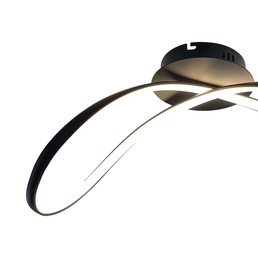 Plafoniera LED INFINITY LED/21W/230V nero