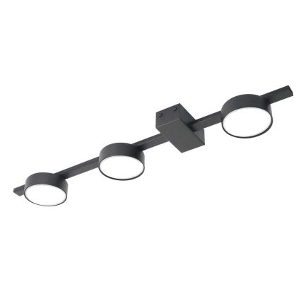 Plafoniera LED JOY 3xGX53/6W/230V nero