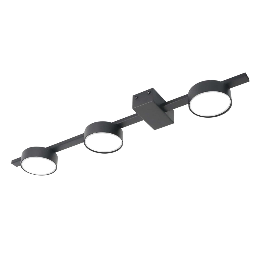 Plafoniera LED JOY 3xGX53/6W/230V nero