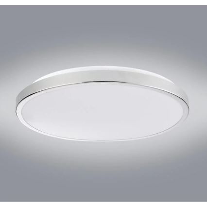 Plafoniera LED KERN LED/24W/230V diametro 40 cm cromo lucido