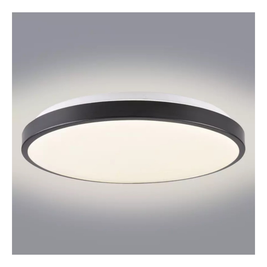 Plafoniera LED KERN LED/24W/230V nero
