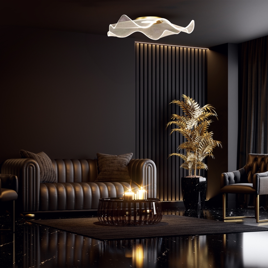 Plafoniera LED LARGO LED/16W/230V oro