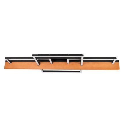 Plafoniera LED LARYSA LED/35W/230V 35x90 cm, finitura pino