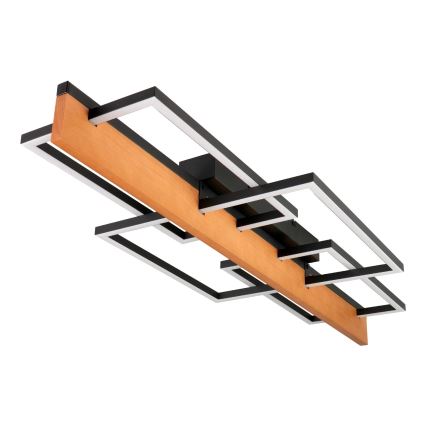 Plafoniera LED LARYSA LED/35W/230V 35x90 cm, finitura pino