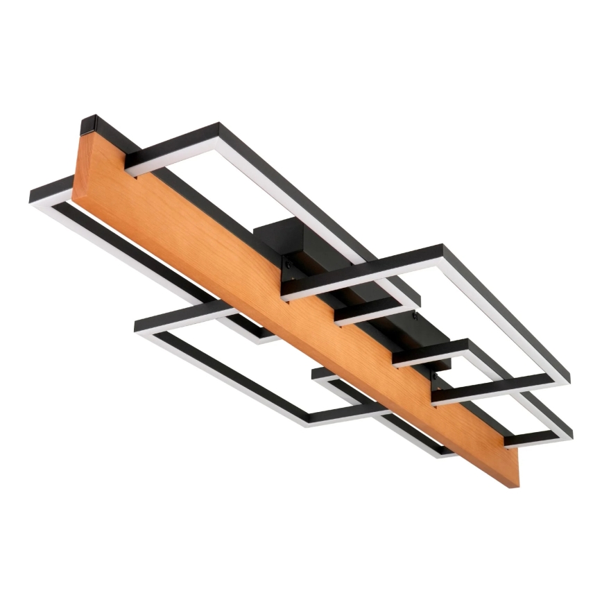 Plafoniera LED LARYSA LED/35W/230V 35x90 cm, finitura pino