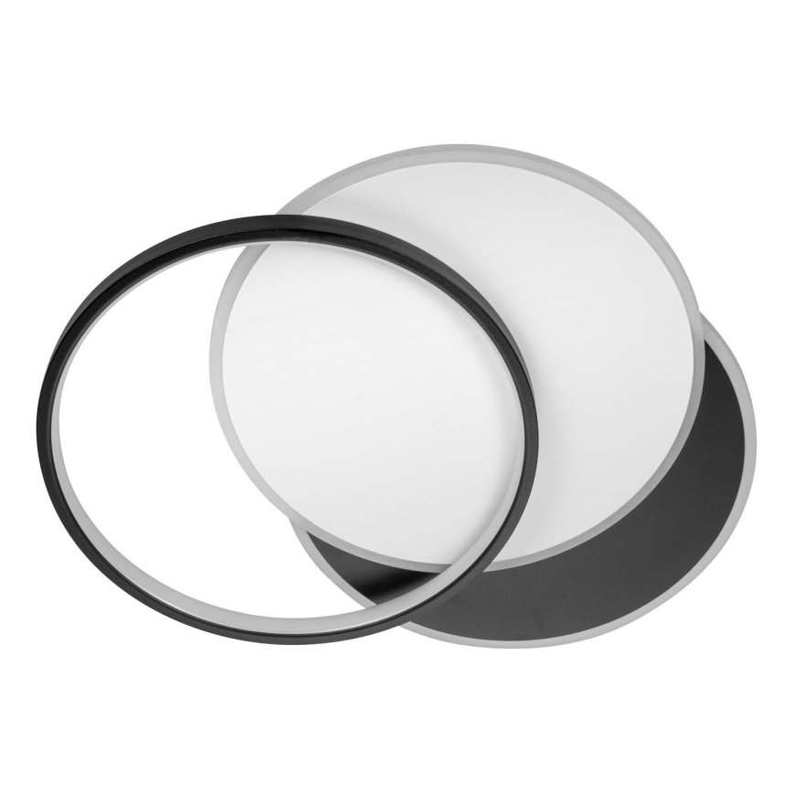 Plafoniera LED LED/100W/230V 3000-5000K nero/grigio