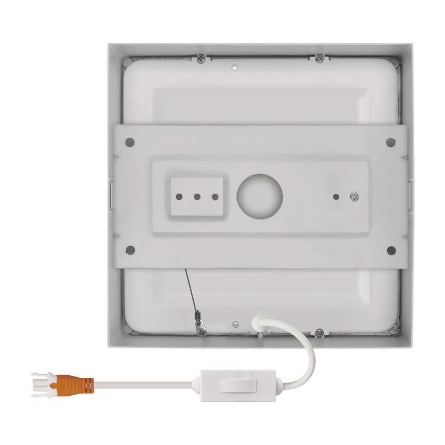 Plafoniera LED NEXXO LED/12,5W/230V 3000/3500/4000K 17x17 cm bianca
