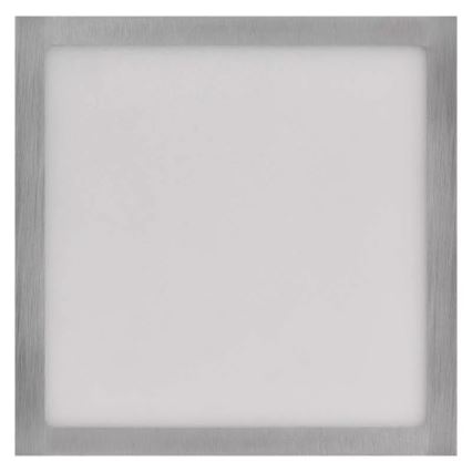 Plafoniera LED NEXXO LED/12,5W/230V 3000/3500/4000K 17x17 cm cromo lucido