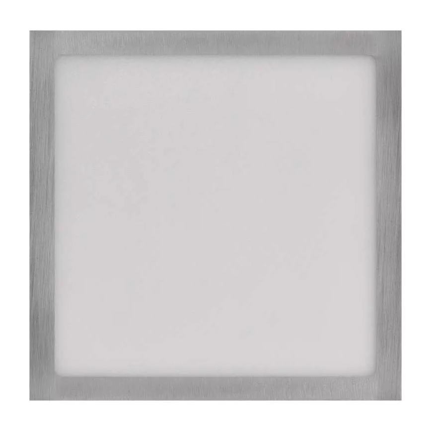 Plafoniera LED NEXXO LED/12,5W/230V 3000/3500/4000K 17x17 cm cromo lucido