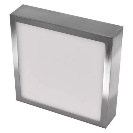 Plafoniera LED NEXXO LED/12,5W/230V 3000/3500/4000K 17x17 cm cromo lucido