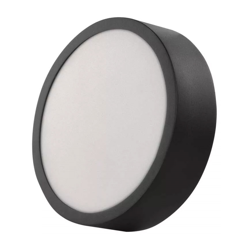 Plafoniera LED NEXXO LED/12,5W/230V 3000/3500/4000K d. 17 cm nero