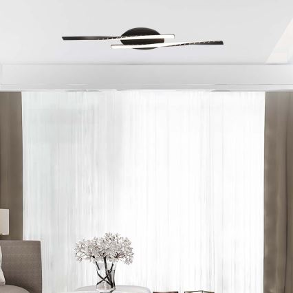 Plafoniera LED LED/12W/230V 3000K nero
