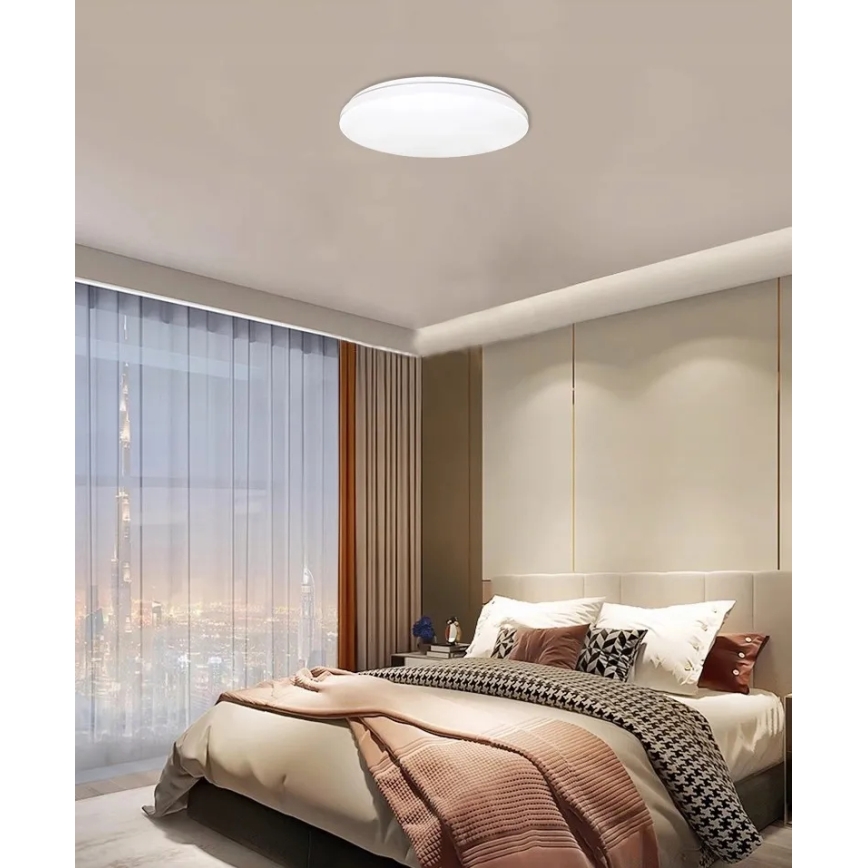 Plafoniera LED LED/12W/230V 4000K diametro 21,5 cm bianco