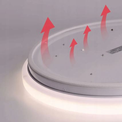 Plafoniera LED LED/12W/230V 4000K diametro 21,5 cm bianco