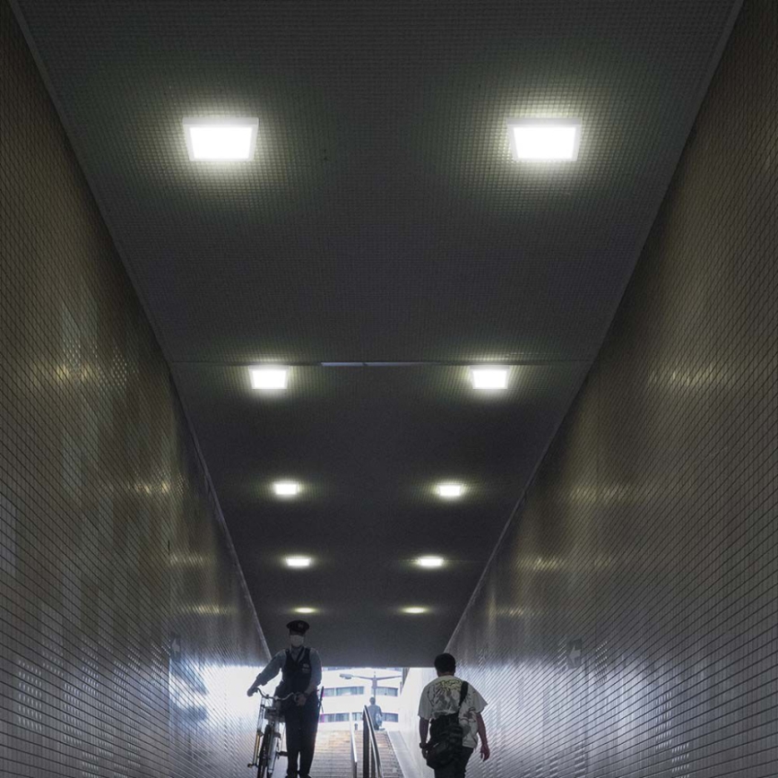 Plafoniera LED LED/12W/230V 6500K 16,7x16,7 cm bianco