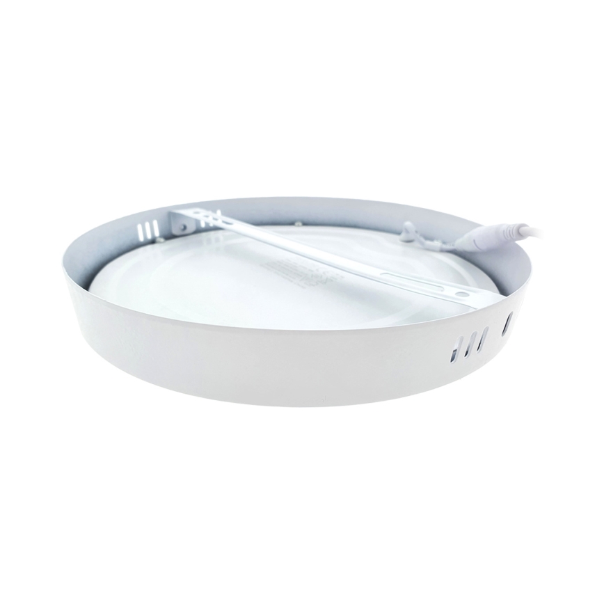 Plafoniera LED LED/18W/230V 4200K diametro 21 cm bianco
