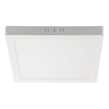 Plafoniera LED LED/18W/230V 6500K 21,4x21,4 cm bianco
