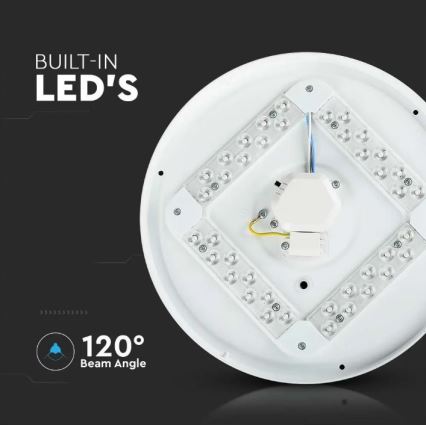 Plafoniera LED LED/18W/230V d. 31 cm 3000/4000/6400K