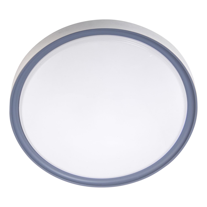 Plafoniera LED LED/18W/230V diametro 30 cm bianco/grigio