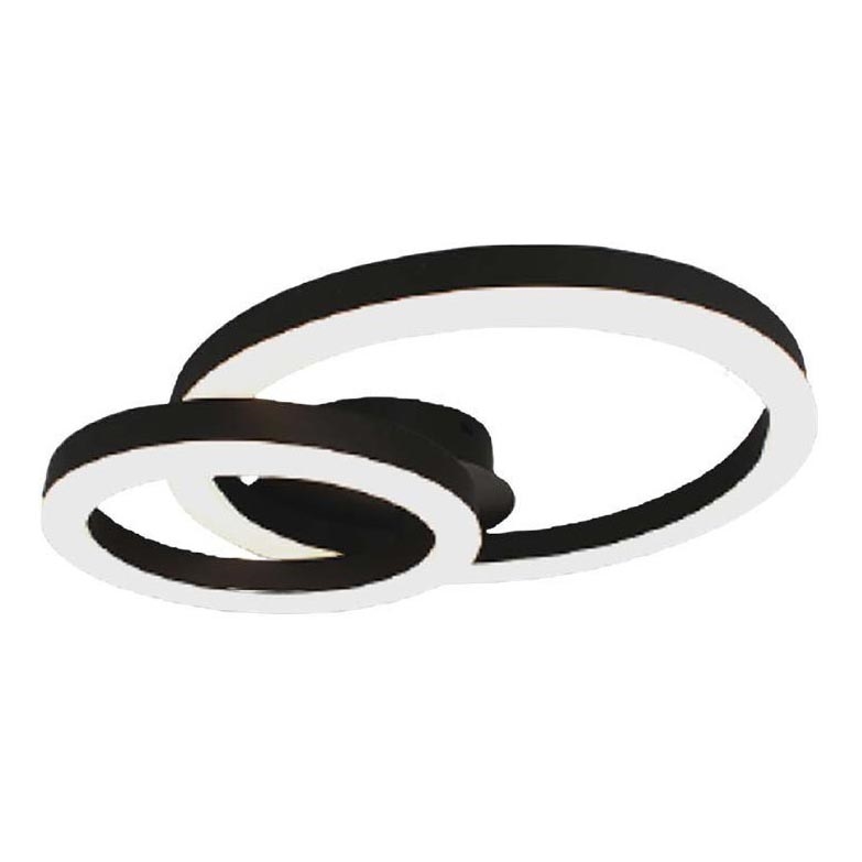 Plafoniera LED LED/20W/230V 3000K nero
