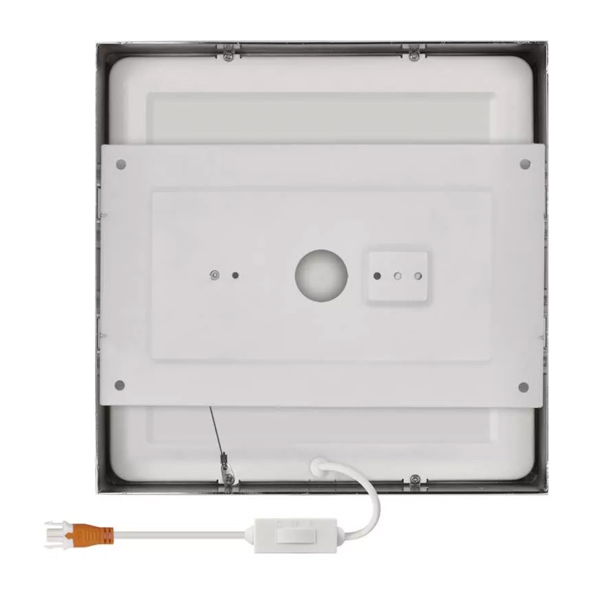 Plafoniera LED NEXXO LED/21W/230 3000/3500/4000K 22,5x22,5 cm cromo opaco