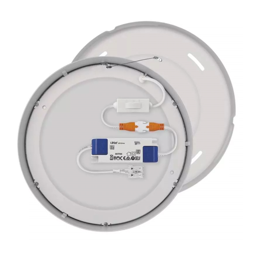 Plafoniera LED NEXXO LED/21W/230V 3000/3500/4000K d. 22,5 cm bianco