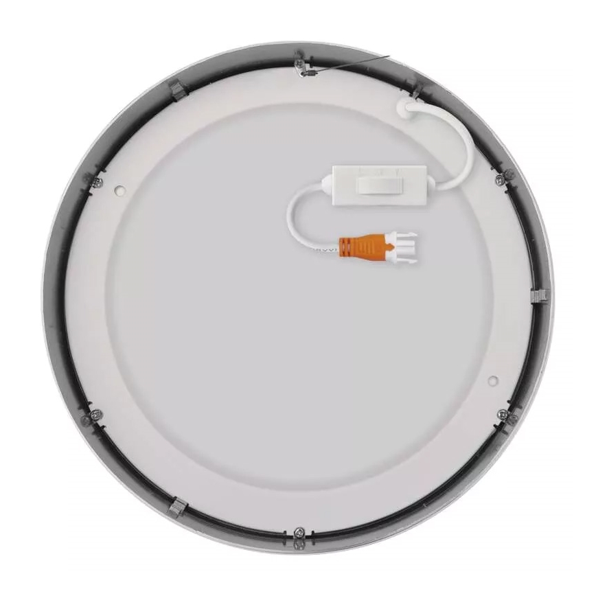 Plafoniera LED NEXXO LED/21W/230V 3000/3500/4000K diametro 22,5 cm cromo lucido