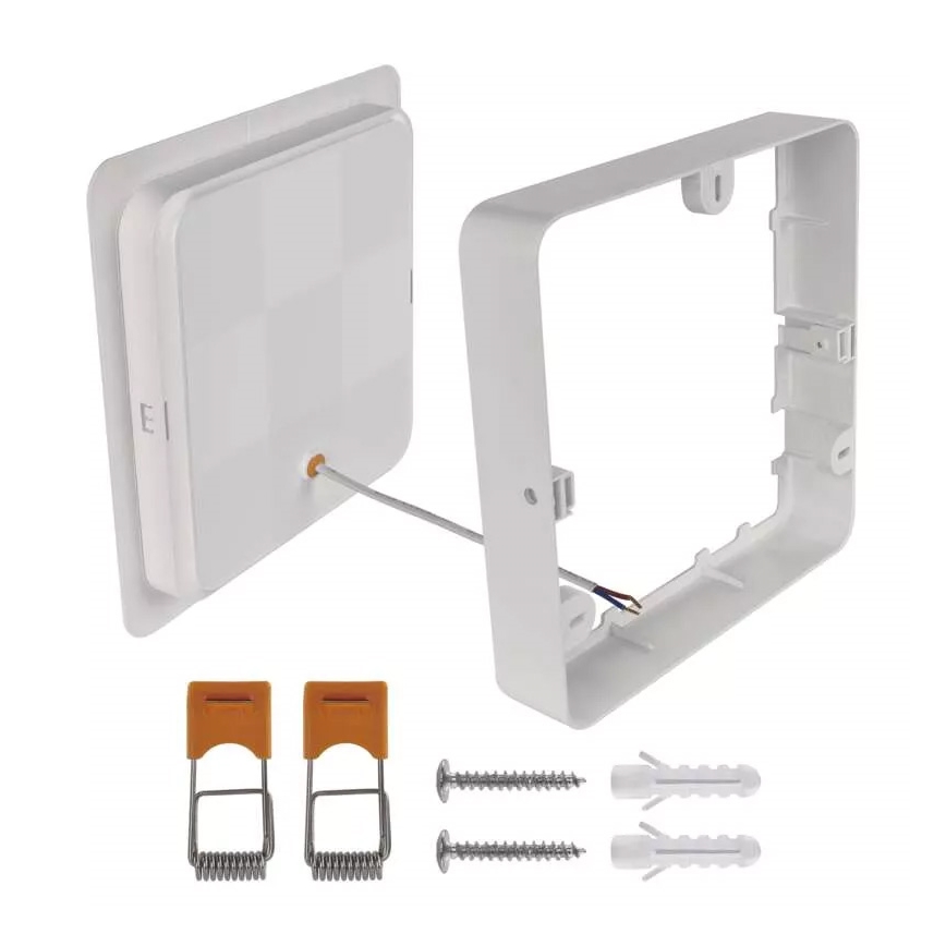 Plafoniera LED LED/24W/230V 22x22 cm bianco
