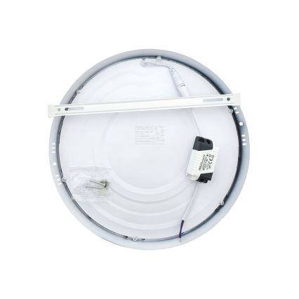 Plafoniera LED LED/24W/230V 4200K diametro 28,5 cm bianco