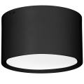 Plafoniera LED LED/25W/230V nero diametro 15 cm