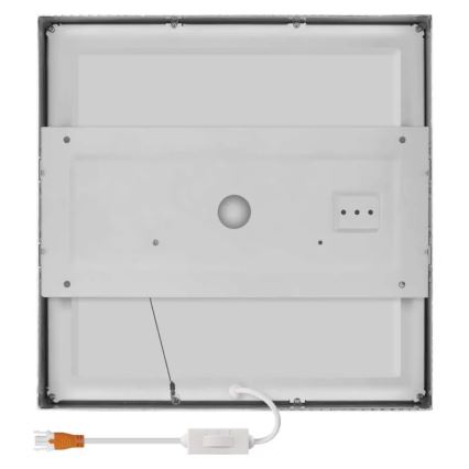 Plafoniera LED NEXXO LED/28,5W/230V 3000/3500/4000K 30x30 cm cromo opaco