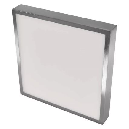 Plafoniera LED NEXXO LED/28,5W/230V 3000/3500/4000K 30x30 cm cromo opaco
