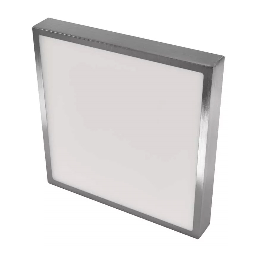 Plafoniera LED NEXXO LED/28,5W/230V 3000/3500/4000K 30x30 cm cromo opaco