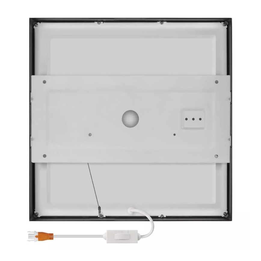 Plafoniera LED NEXXO LED/28,5W/230V 3000/3500/4000K 30x30 cm nera
