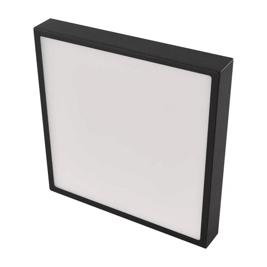 Plafoniera LED NEXXO LED/28,5W/230V 3000/3500/4000K 30x30 cm nera