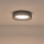 Plafoniera LED LED/30W/230V 3000K nero diametro 40 cm