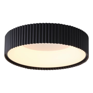Plafoniera LED LED/30W/230V 3000K nero diametro 46 cm
